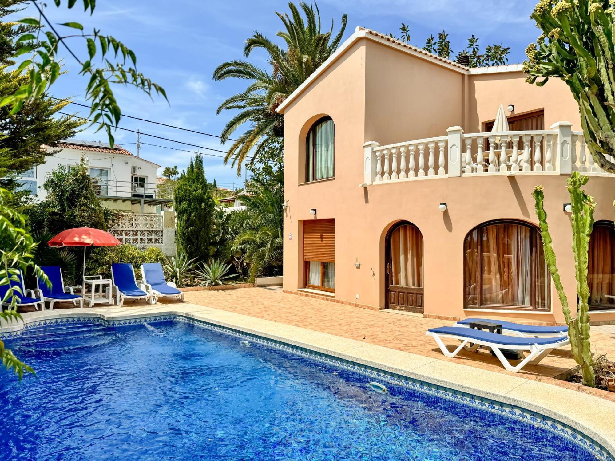 La Amistad Apartamento En Chalet Con Piscina Compartida Calp Extérieur photo